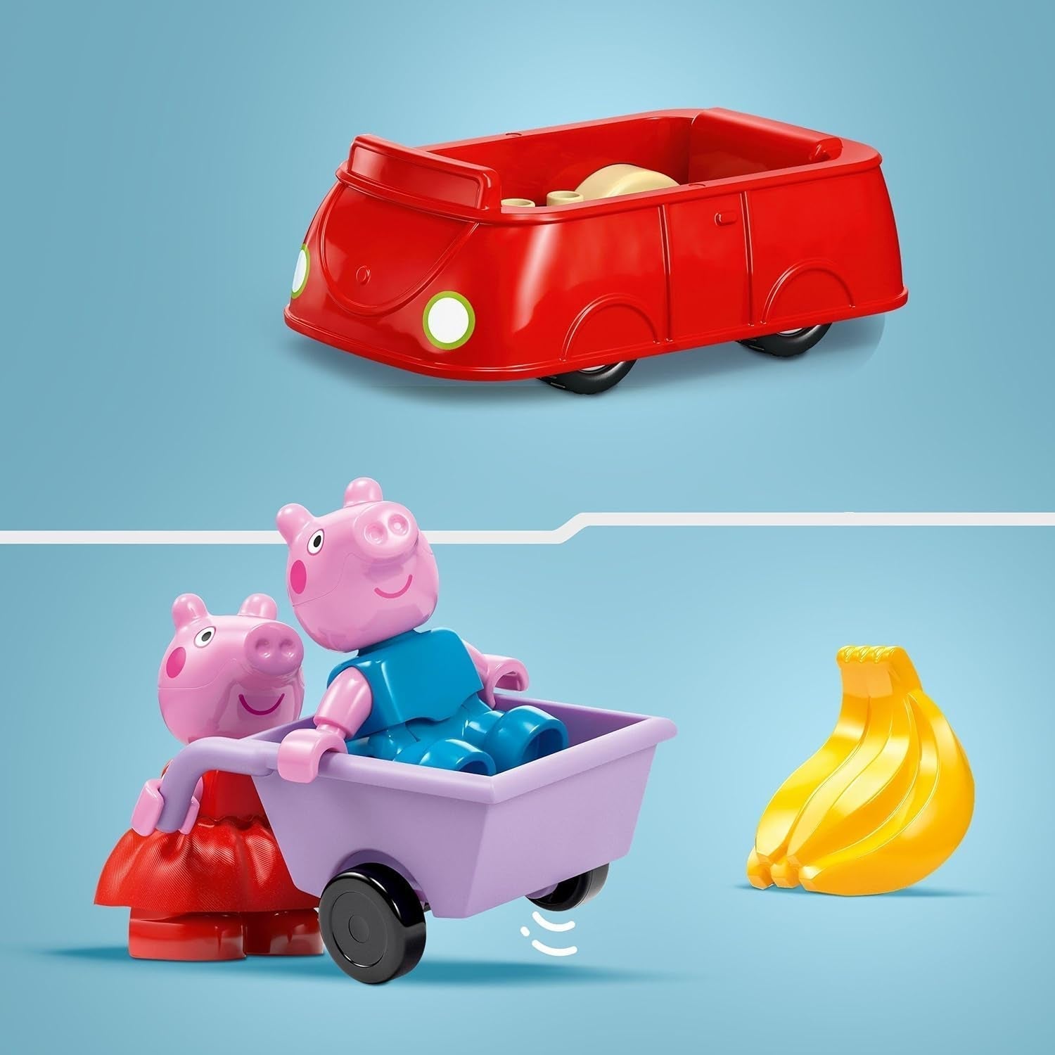 LEGO DUPLO 10434 Peppa's supermarkt: creatief educatief speelgoed en speelset, cadeau voor jongens en meisjes vanaf 2 jaar, stimuleert de behendigheid Bouwsets Besuche den LEGO-Store