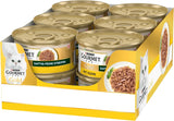 Gourmet Gold Succulent fijne reepjes, nat kattenvoer met kip, 12 stuks (12 x 85 g)