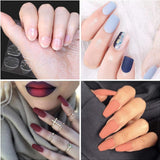 100 stuks nagelkunstsjablonen modelleringssjablonen zelfklevend met 4 vellen doorzichtig zelfklevende nagelpads en 3 nagelvijlen gelnagelverlengingsaccessoires voor kunstnagels
