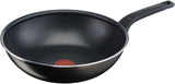 Tefal Easy Cook & Clean, antiaanbaklaag, temperatuurindicator, niet aanbevolen voor inductie Potten en pannen Naty Shop Wokpan 28 Cm