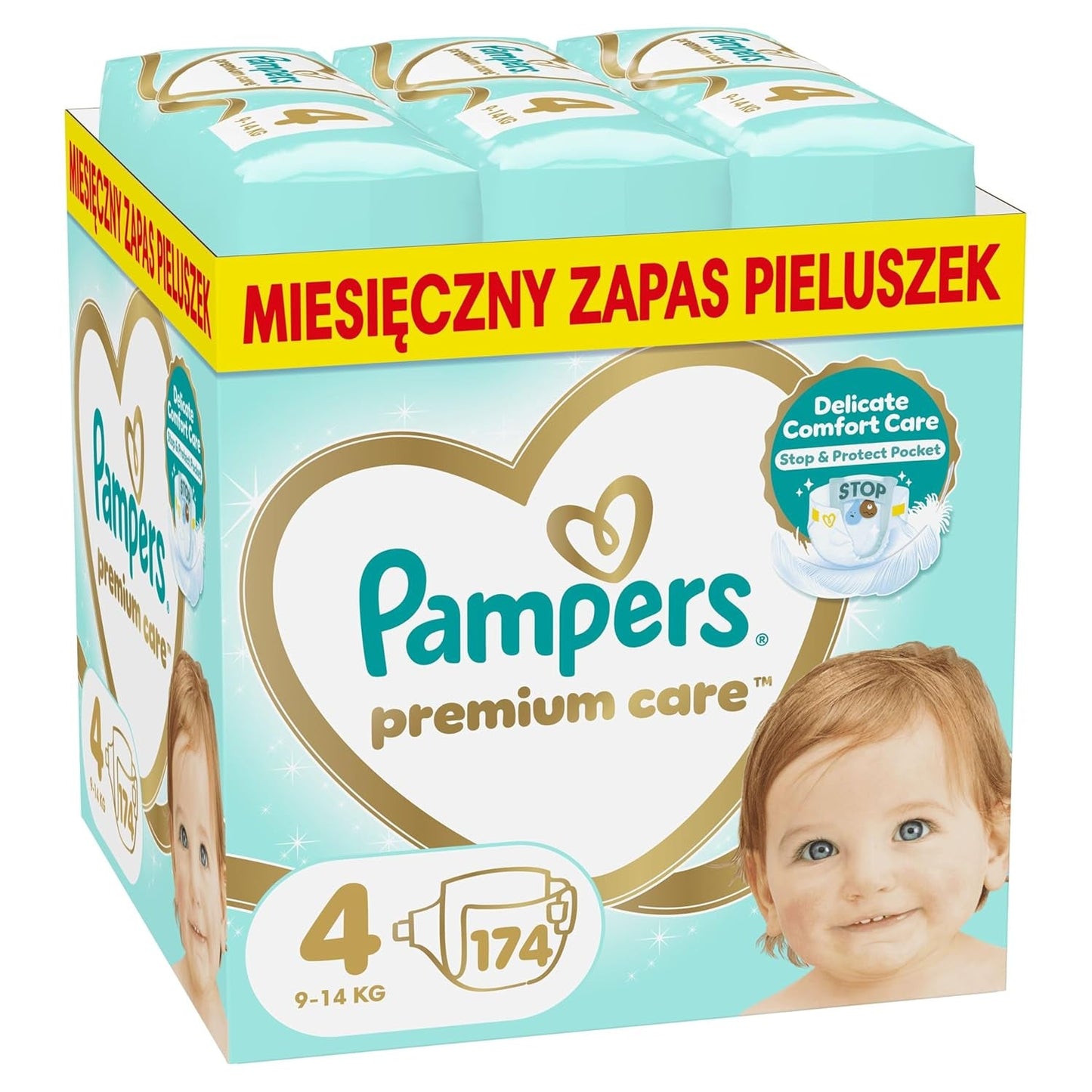Pampers (oude versie), maanddoos S4 174 st