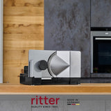 Ritter E 18 Elektrische multifunctionele snijmachine voor linkshandigen Made in Germany Shredders en snijmachines Naty Shop