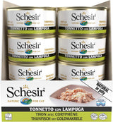 Cat Jelly Thunfisch met Goldmakrele, Katzenfutter nass in Gelee, 24 Dosen x 85 g