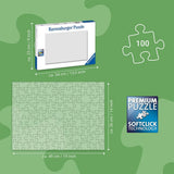Ravensburger puzzel voor kinderen - 10957 Tussen de dinosaurussen - Dino puzzel voor kinderen vanaf 6 jaar met 100 stukjes in XXL formaat Puzzel Naty Shop