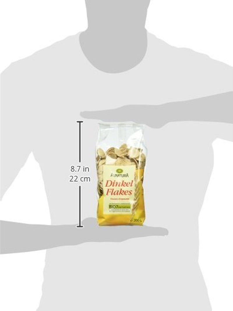 Bio Dinkel-Flakes, 200G Granen Naty Shop