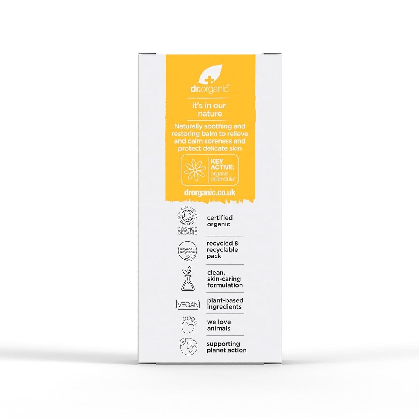 Dr Organic Tepelbalsem met Calendula, Lanoline, Natuurlijk reliëf, Voor wonden en gebarsten tepels, 30 ml Accessoires Voeding en borstvoeding Bebe Naty Shop