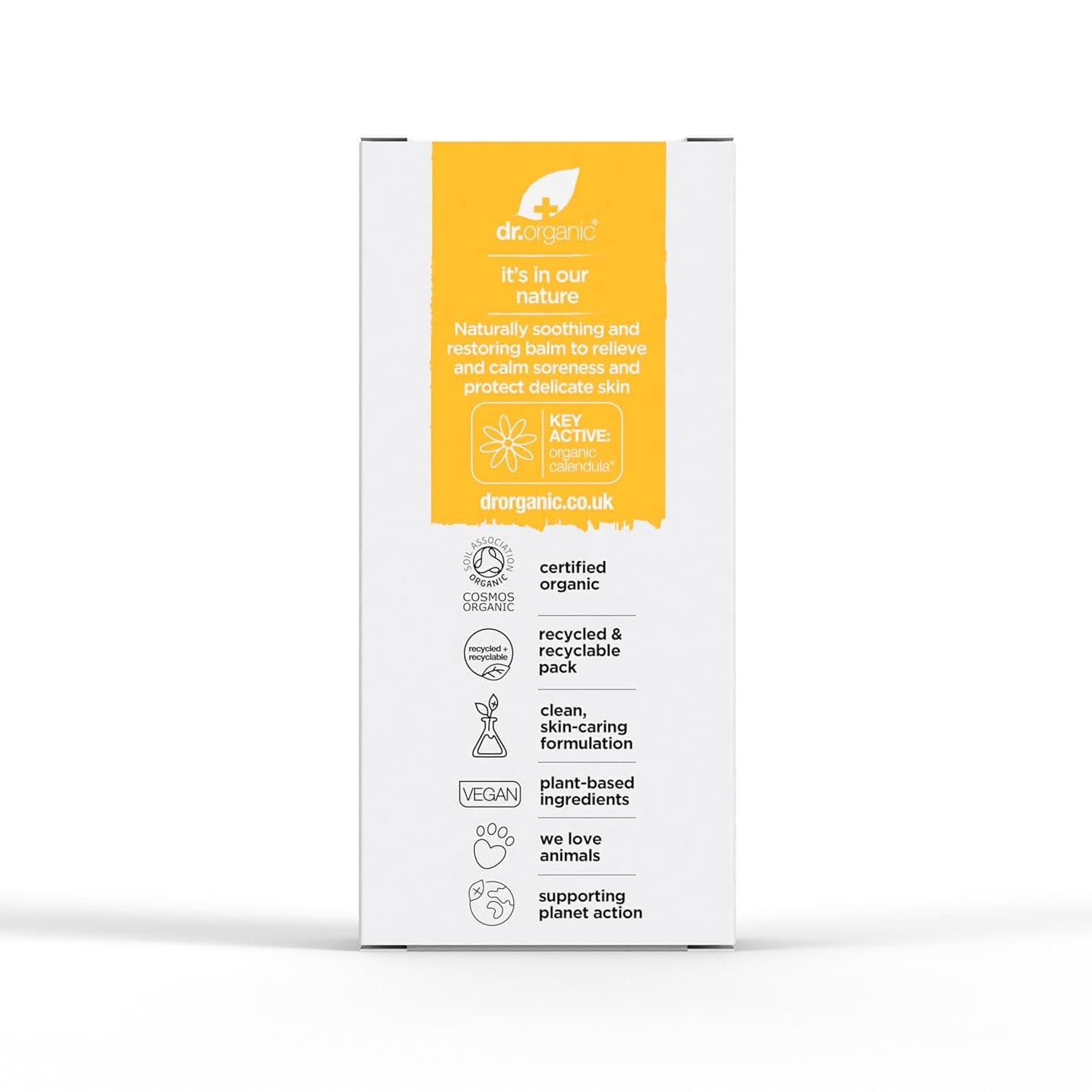 Dr Organic Tepelbalsem met Calendula, Lanoline, Natuurlijk reliëf, Voor wonden en gebarsten tepels, 30 ml Accessoires Voeding en borstvoeding Bebe Naty Shop