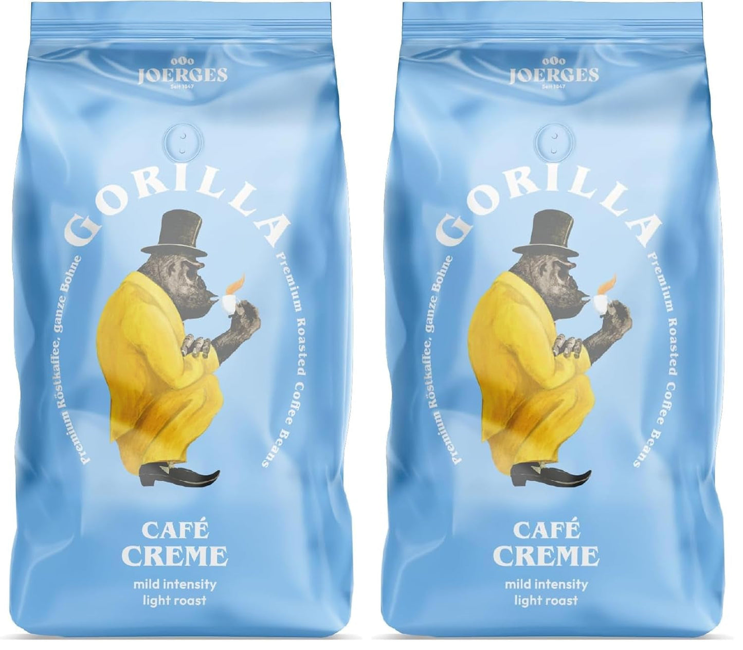 Gorilla Café Creme, 1 kg (pak van 2)