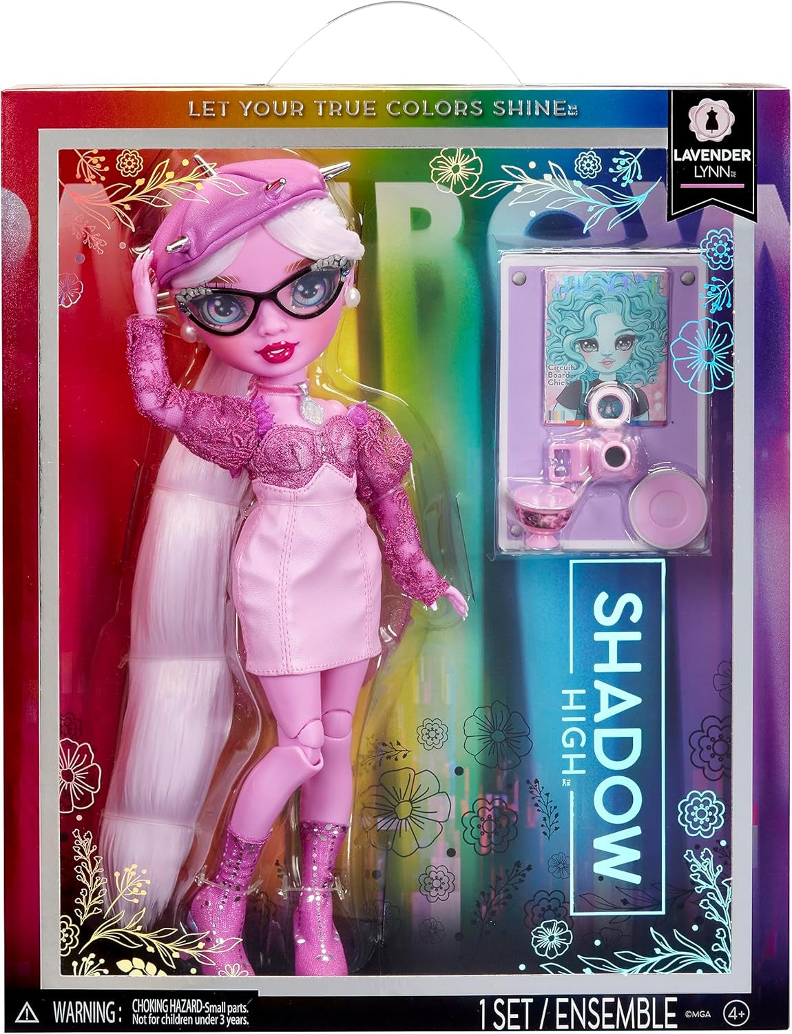 Rainbow High Shadow High F23 modepop paars