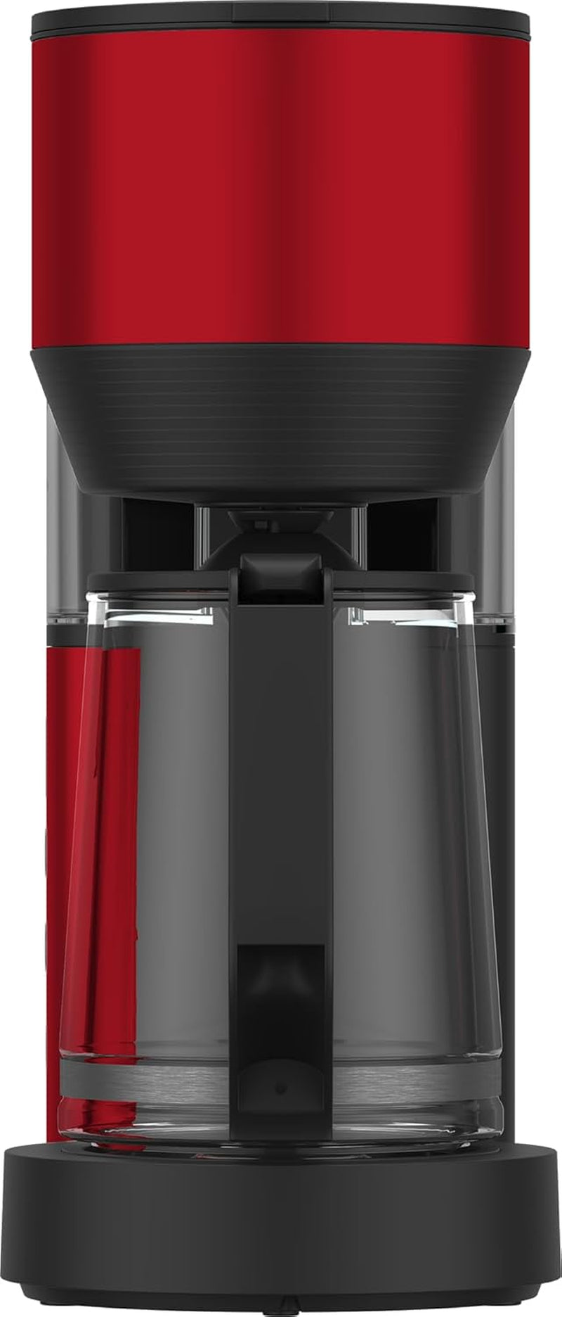 Digitale espressomachine met filter GRUNDIG KM8440, rood, 1000 W, 1,25 liter