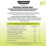 Biologische rode bonen 1 kg, gedroogde biologische peulvruchten uit gecontroleerde gewassen, rijk aan eiwitten en mineralen, ideaal voor caloriearme, veganistische en vegetarische diëten
