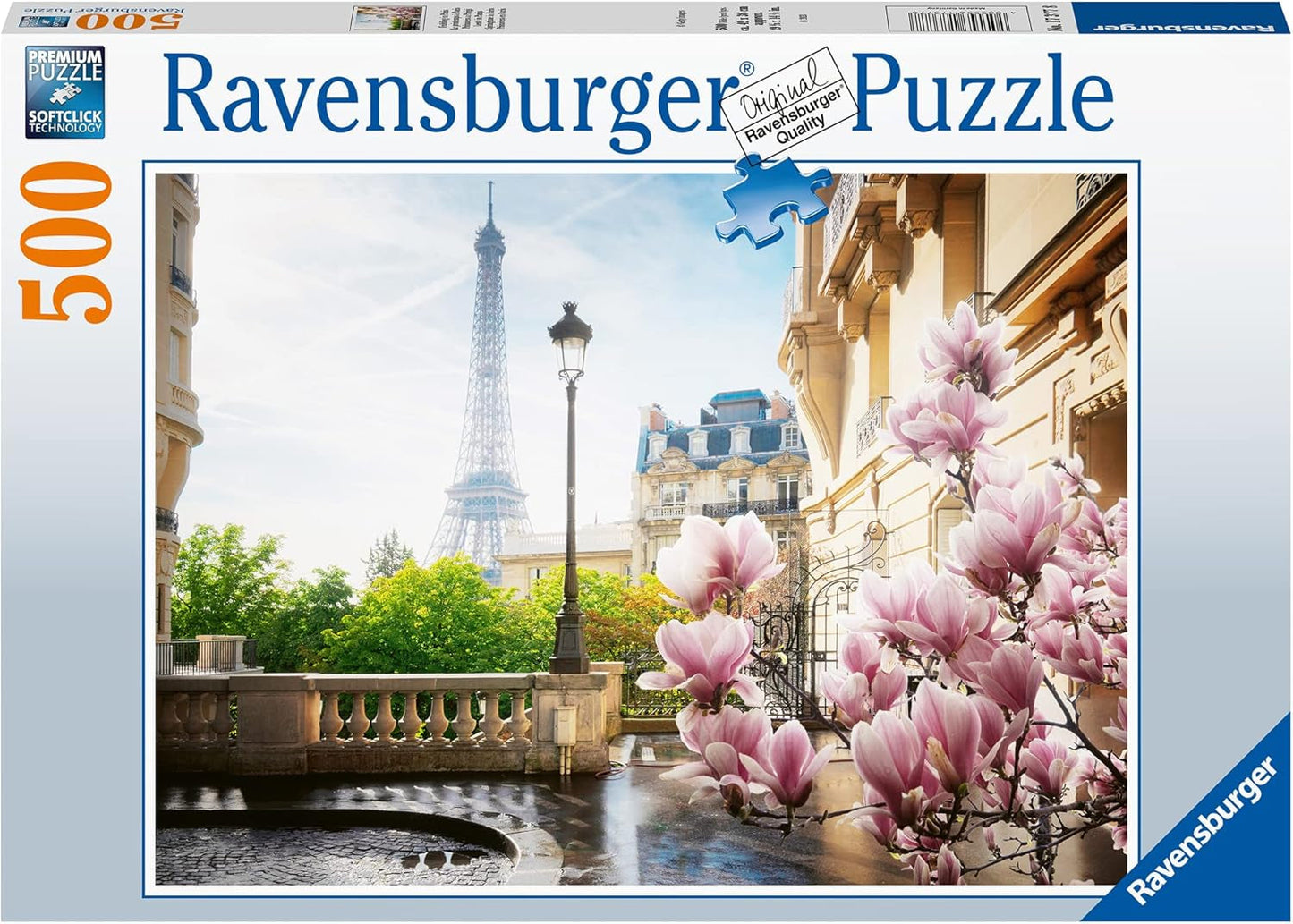 Ravensburger Puzzel 12000366 - Lente in Parijs - Legpuzzel 500 stukjes voor volwassenen en kinderen vanaf 12 jaar Puzzel Naty Shop Oud ontwerp