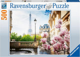 Ravensburger Puzzel 12000366 - Lente in Parijs - Legpuzzel 500 stukjes voor volwassenen en kinderen vanaf 12 jaar Puzzel Naty Shop Oud ontwerp