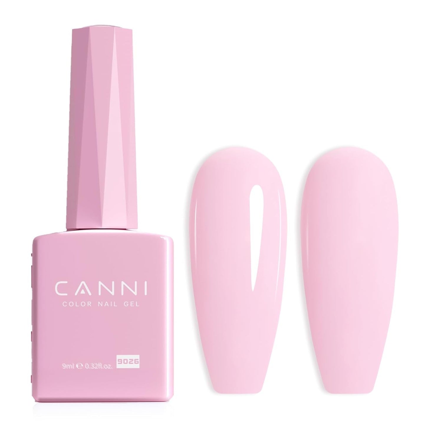 CANNI gel nagellak, semi-permanent, donkerpaars, nagellak, UV-gel, losweken, manicure