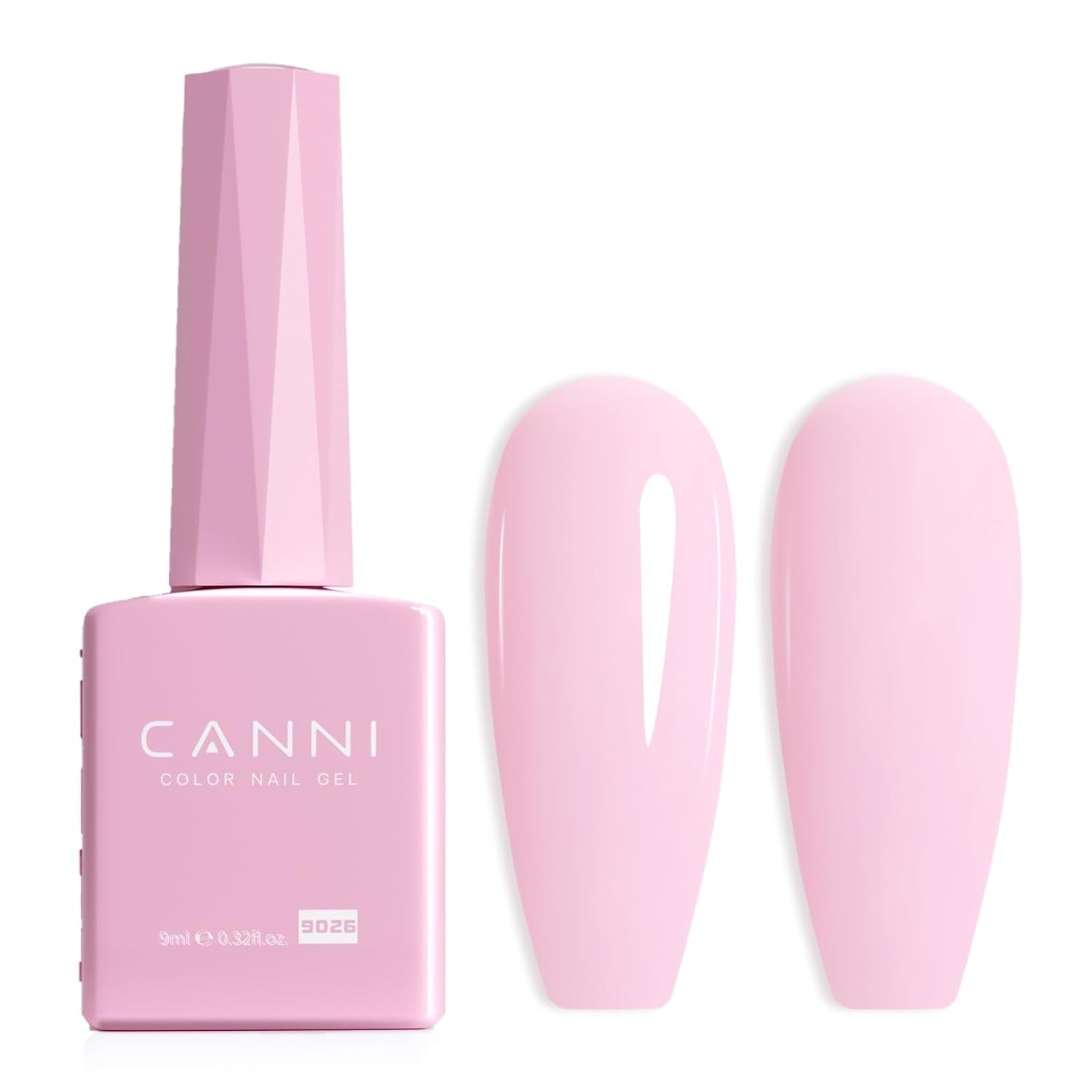 CANNI gel nagellak, semi-permanent, donkerpaars, nagellak, UV-gel, losweken, manicure