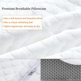 Ecosafeter Memory Foam Kussen Neksteunkussen Ergonomisch nekkussen voor verschillende slaaphoudingen met afneembare hoes Cervicale orthopedische kussens Naty Shop