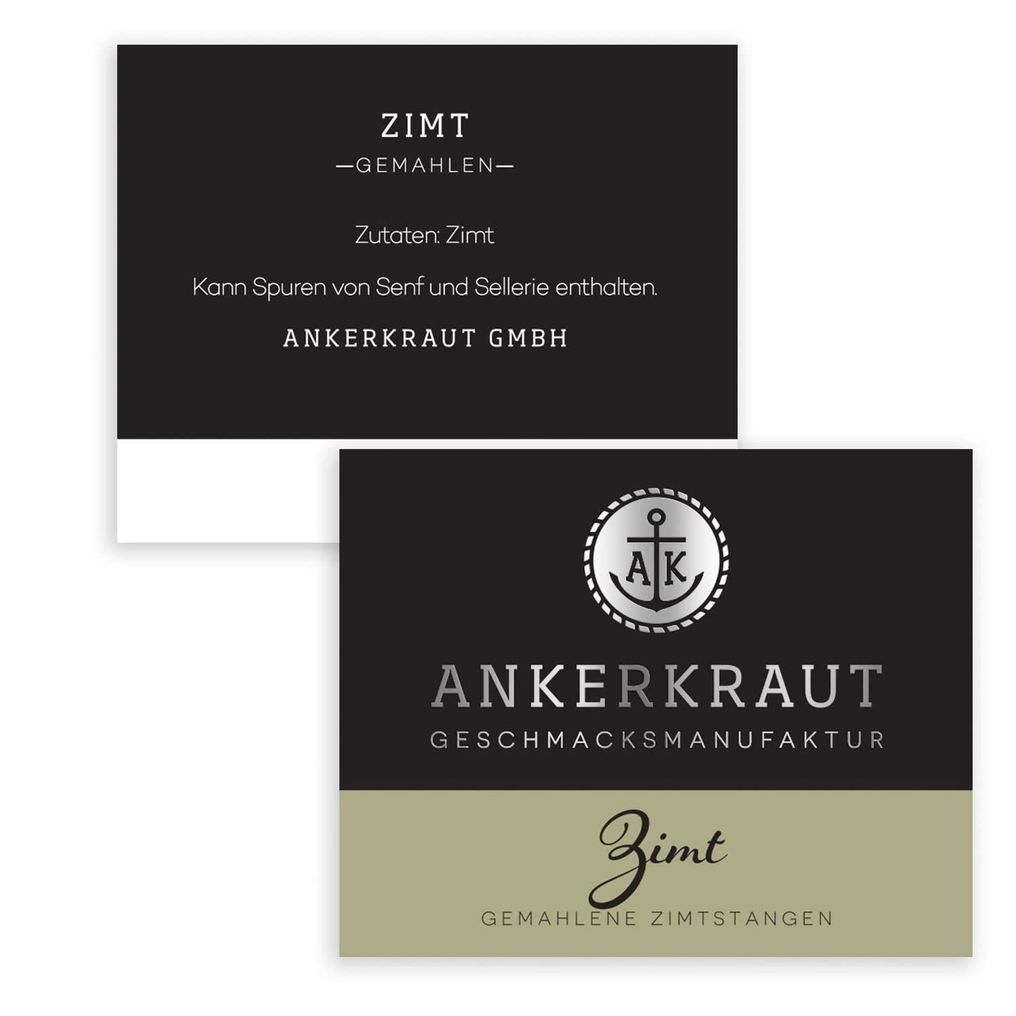 Ankerkraut Zimt, gemahlen, 75g in korkenglas