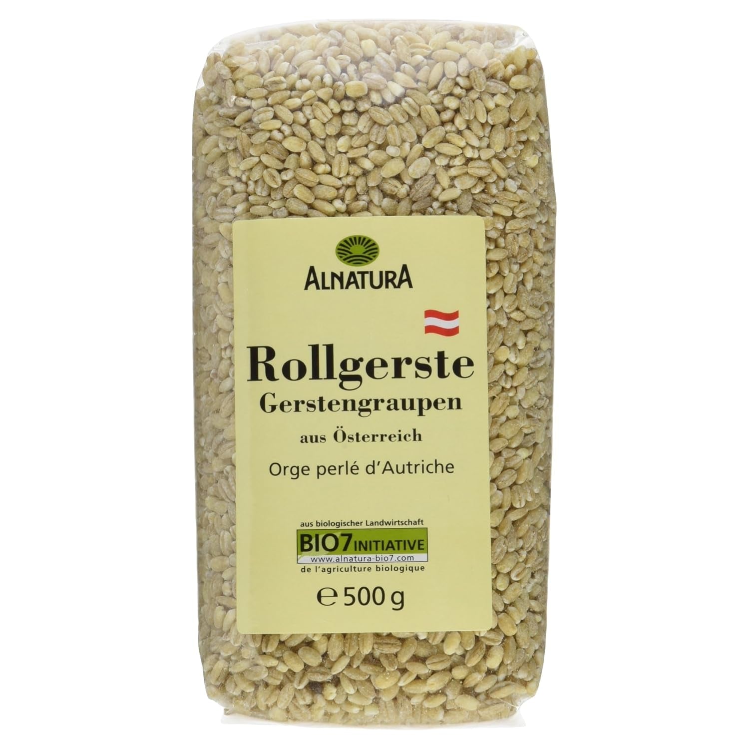 Biologische parelgort, parelgort, 500g