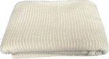 Familiebeddengoed Roze Cellulaire Deken voor tweepersoonsbed, Katoen, Omkeerbare Grote Sprei, Lichtgewicht, Thermisch, Zacht, Traditioneel Cellulaire Deken, 230 X 230 Cm Dekbedden en Quilts Naty Shop Crèmekleur 230X230Cm