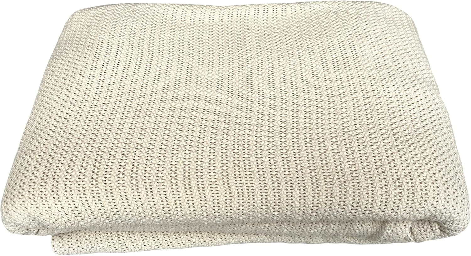 Familiebeddengoed Roze Cellulaire Deken voor tweepersoonsbed, Katoen, Omkeerbare Grote Sprei, Lichtgewicht, Thermisch, Zacht, Traditioneel Cellulaire Deken, 230 X 230 Cm Dekbedden en Quilts Naty Shop Crèmekleur 230X230Cm