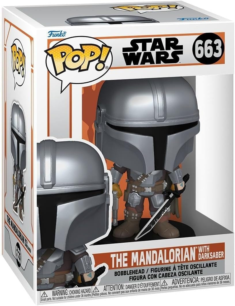 Funko-pop! Vinyl: Star Wars: The Mandalorian S9 - Vinyl verzamelfiguur - Cadeau-idee - Officiële merchandise - Speelgoed voor kinderen en volwassenen - TV-fans - Modelfiguur voor verzamelaars en tentoonstellingen Actiefiguren Naty Shop Standaardtitel