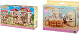 5716 Herenhuis met zolder - Poppenhuis & - 5340 - Landhuis Woonkamer NIEUW Kunststof Klein Veelkleurig