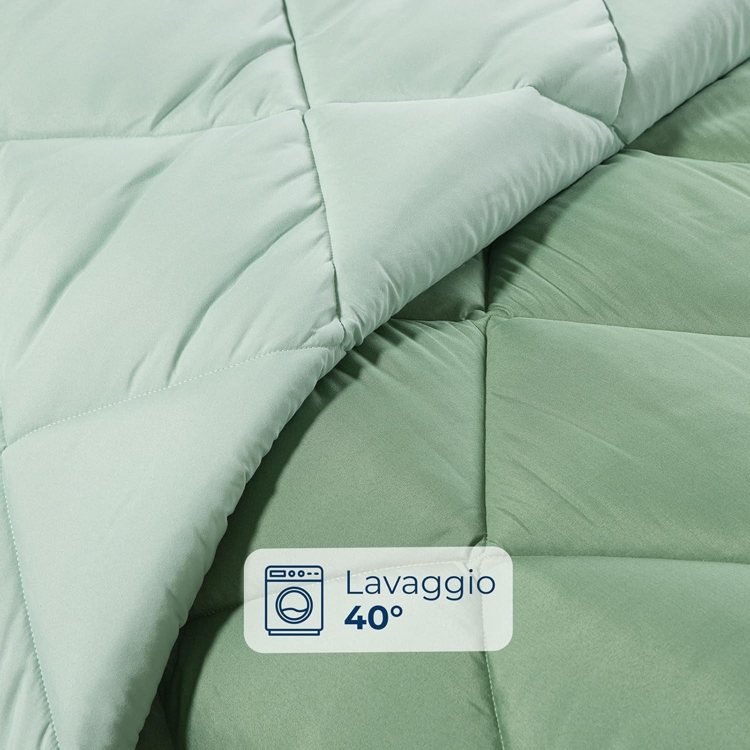 Caleffi tweepersoonsbed winterdekbed 260 x 265 cm microvezel tweepersoonsbed winterzacht comfortabel gewatteerd duurzaam wasbaar hypoallergeen dekbed gemaakt in Naty Shop Quilts en quilts