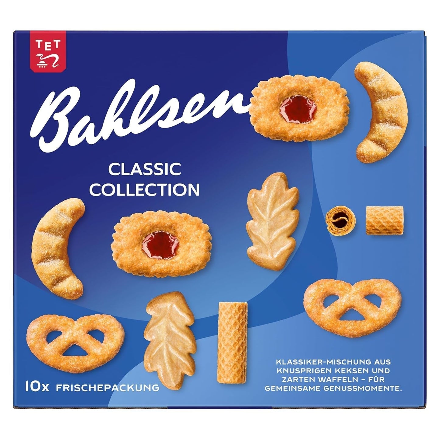 Bahlsen Caroline Collection - 1 pak - Koekjes- en wafelmix (10 x 161 g/1610 g)