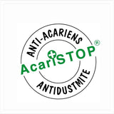 Acaristop dekbedovertrek Anti-mijt en antibacterieel, wit, 240 X 260 cm Dekbedden en dekbedden Naty Shop