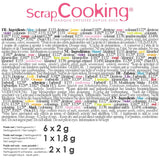 Scrapcooking - Set van 9 poedervormige kleurstoffen voor levensmiddelen - Blauw, Geel, Roze, Paars, Oranje, Limoengroen, Rood, Poederroze, Zwart - Eetbare kleurpoeder voor cakes, muffins, macarons - 4270