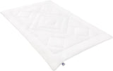 Irisette Noblesse dekbed voor alle seizoenen - Made in Germany - Dekbedovertrek van puur katoen, 135 X 200 Cm, Ã-ko-Tex gecertificeerd Quilts en quilts Naty Shop Single 135 cm X 200 cm Mono