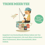 Drink meer thee FRISCHER FRIESE - Biologische kruidenthee | Muntmengsel | Biologische muntthee | Losse thee in theedoos | Geschenk I 50 G