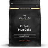 Protein Works Protein Tassenkuchen | Chocoladeroom | Dieser Köstliche Nachtisch Ist Sehr Protein- en Ballaststoffreich| 500G Mengsel voor bakken en koken Naty Shop Schokocreme 500 G (1Er-pakket)