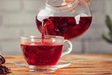 Babcia Jagoda - Vruchtenthee "Fruchtige Verführung" - 20 theezakjes - Met hibiscus, appel, appelbes, braam, rozenbottel, sinaasappelschil - Intense fruitsmaak, cafeïnevrij, vegan, natuurlijk, Cay - 40G