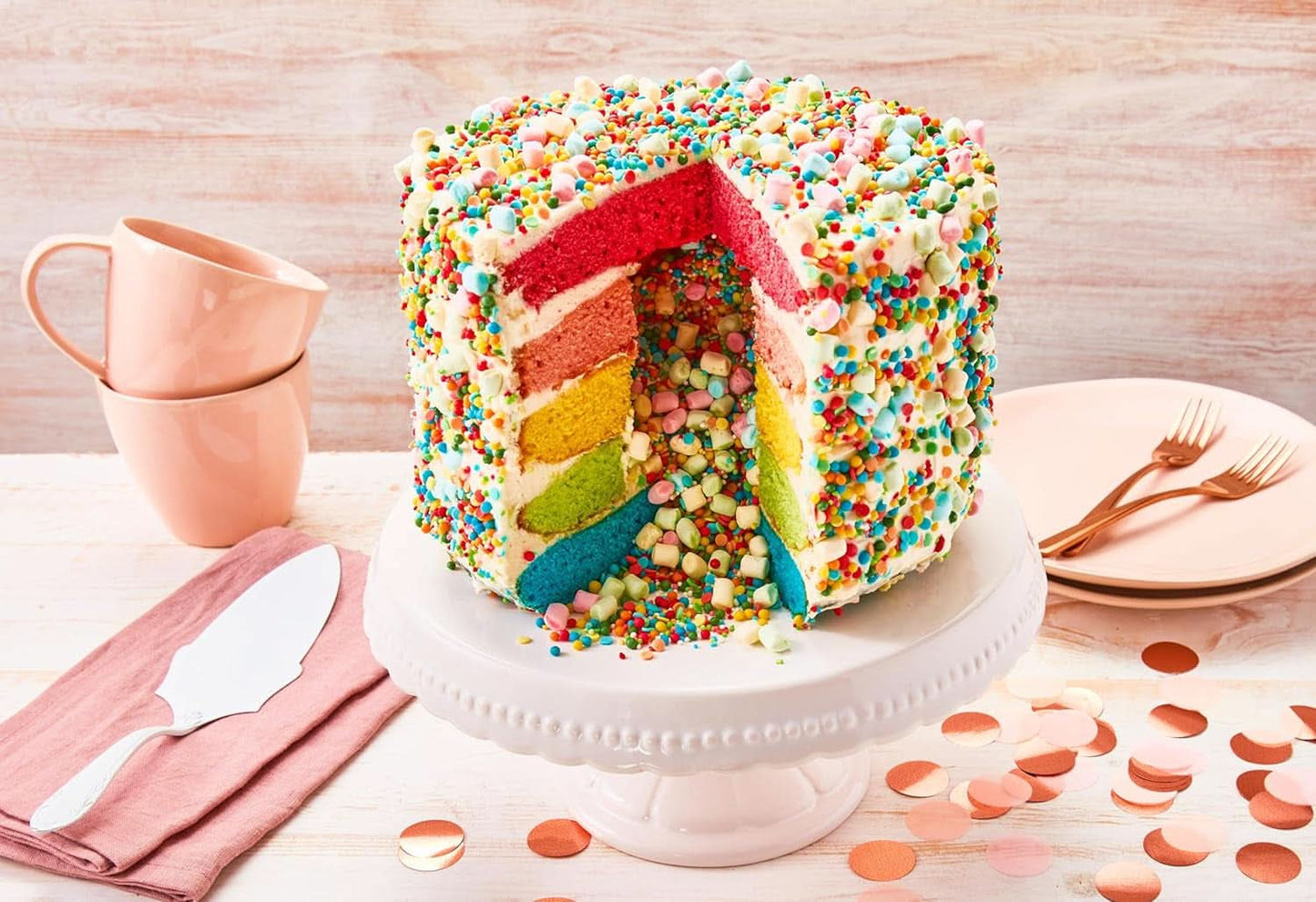 RUF Mini Marshmallows, pastelkleuren, 45 gram Naty Shop