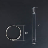 50st Nail Art Tip Ringen, Kleur Heldere Platen, Nagellak Display Ring Sticks, Nagelsalon Praktijk, Nagel Tip Display voor DIY Nail Art Display en Oefening