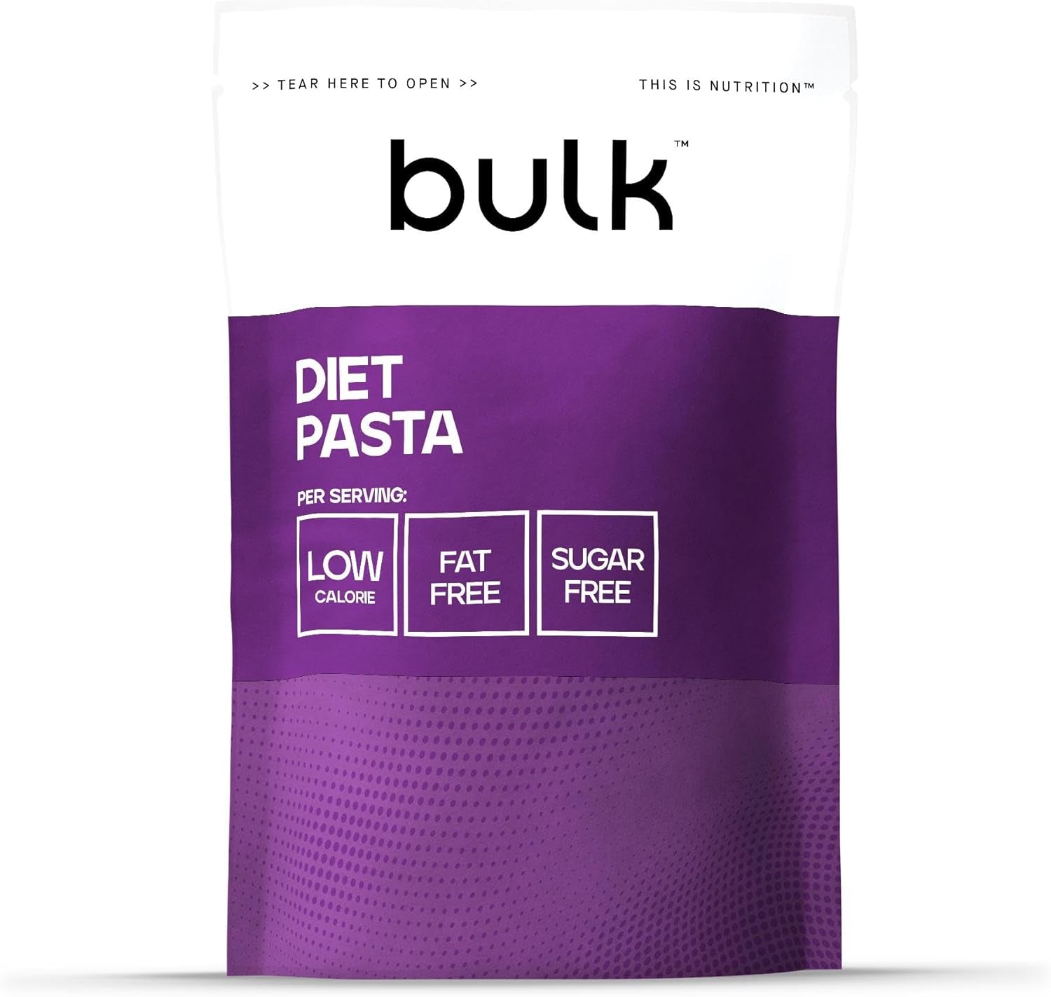 Bulkdieetnoedels, 200 g, verpakking kan variëren