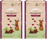 Sammy's Muesli-munten | Krokant gebakken snacks voor honden | 5 graanmueslimunten voor je grote harige vriend (30kg+) | 1 kg