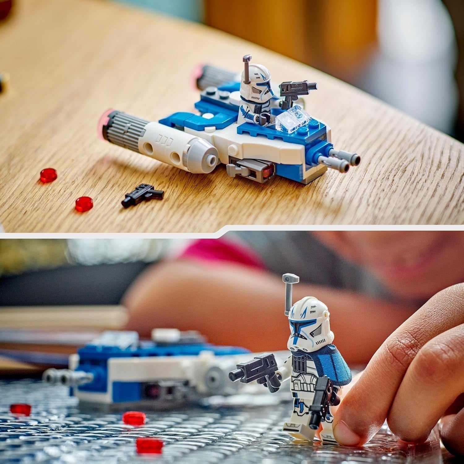 LEGO Star Wars Captain Rex Y-Wing Microfighter Bouwstenen Verzamelbaar ruimteschip Cadeau-idee voor jongens en meisjes vanaf 6 jaar 75391 Bouwsets Bekijk de LEGO-Store