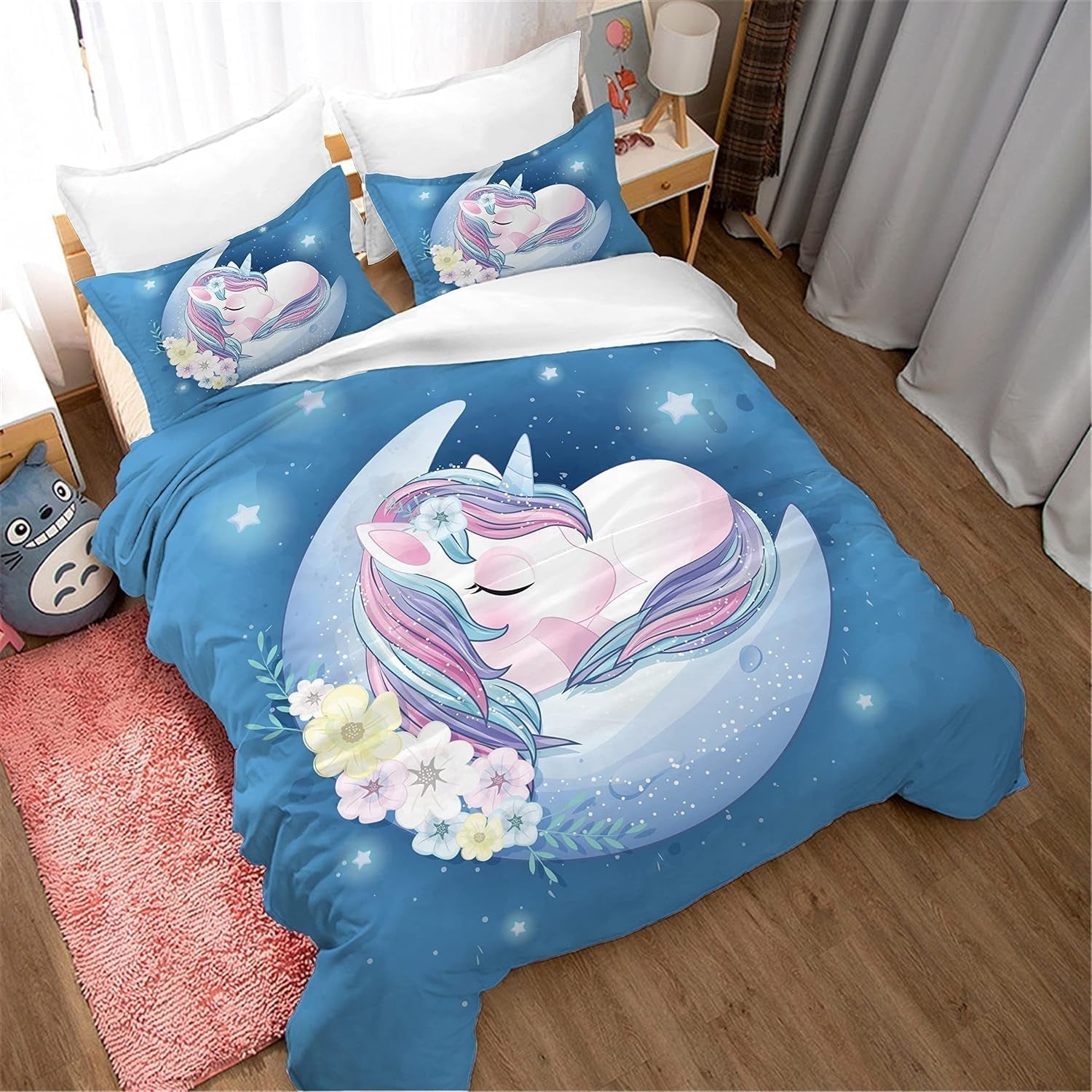 Beddengoed voor kinderen, Unicorn Soft, microvezel Beddengoed - kinderen Naty Shop
