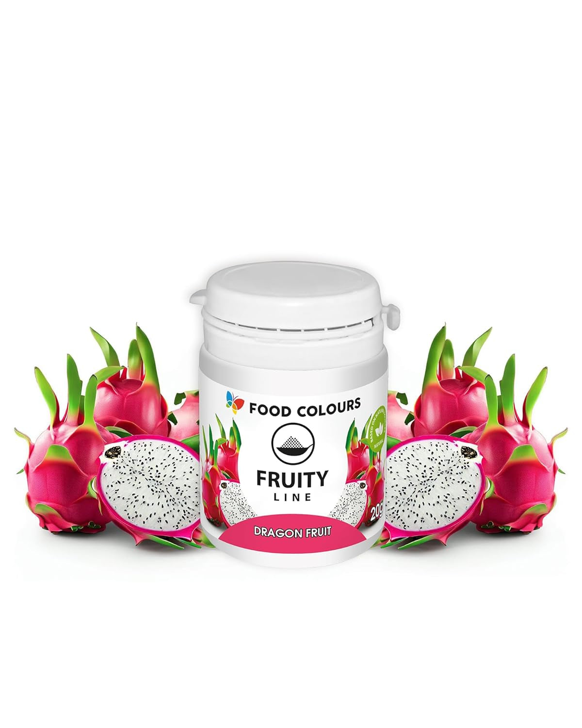 Kleurstofpoeder natuurlijke kleurstof Fruity Line BLUEBERRY 20G natuurlijke kleurstof voor crèmes glazuursponsdeeg in poedervorm kleurstof voor drankengelei