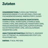 door Amazon Katzenfutter, nass, Dose, Stücke mit Geflügel in saus, 12 x 415 g