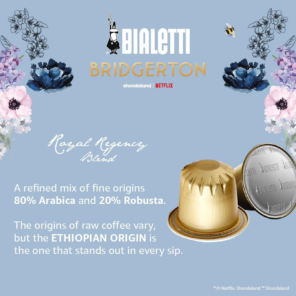 Doos 10 Nespresso®-compatibele Bridgerton-Kapseln, Royal Regency-Geschmack