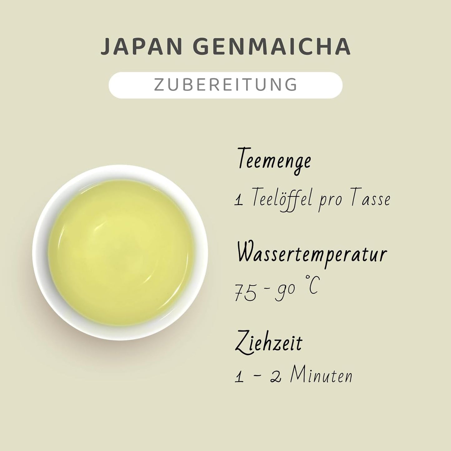 Genmaicha Japanse groene thee met geroosterde rijst, 50% Kagoshima Sencha, premium losse groene thee, traditionele mix, geen toegevoegde smaakstoffen, 100g | Wondertea Japanse groene thee Genmaicha