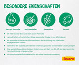 JOSERA Paté van eend en kip met peterselie (16 x 85 g) | Volwassene | Premium natvoer voor volwassen katten | Paté van eend en kip | Zalmolie | Geen granen | Natvoer voor katten in verse zakjes | Pak van 16