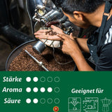 Caffè Crema - Koffiebonen gebrand op Sicilië - Traditioneel lang brandproces met perfecte crema, zak van 250 g, extra lage zuurgraad voor volautomatische machines en portafilter