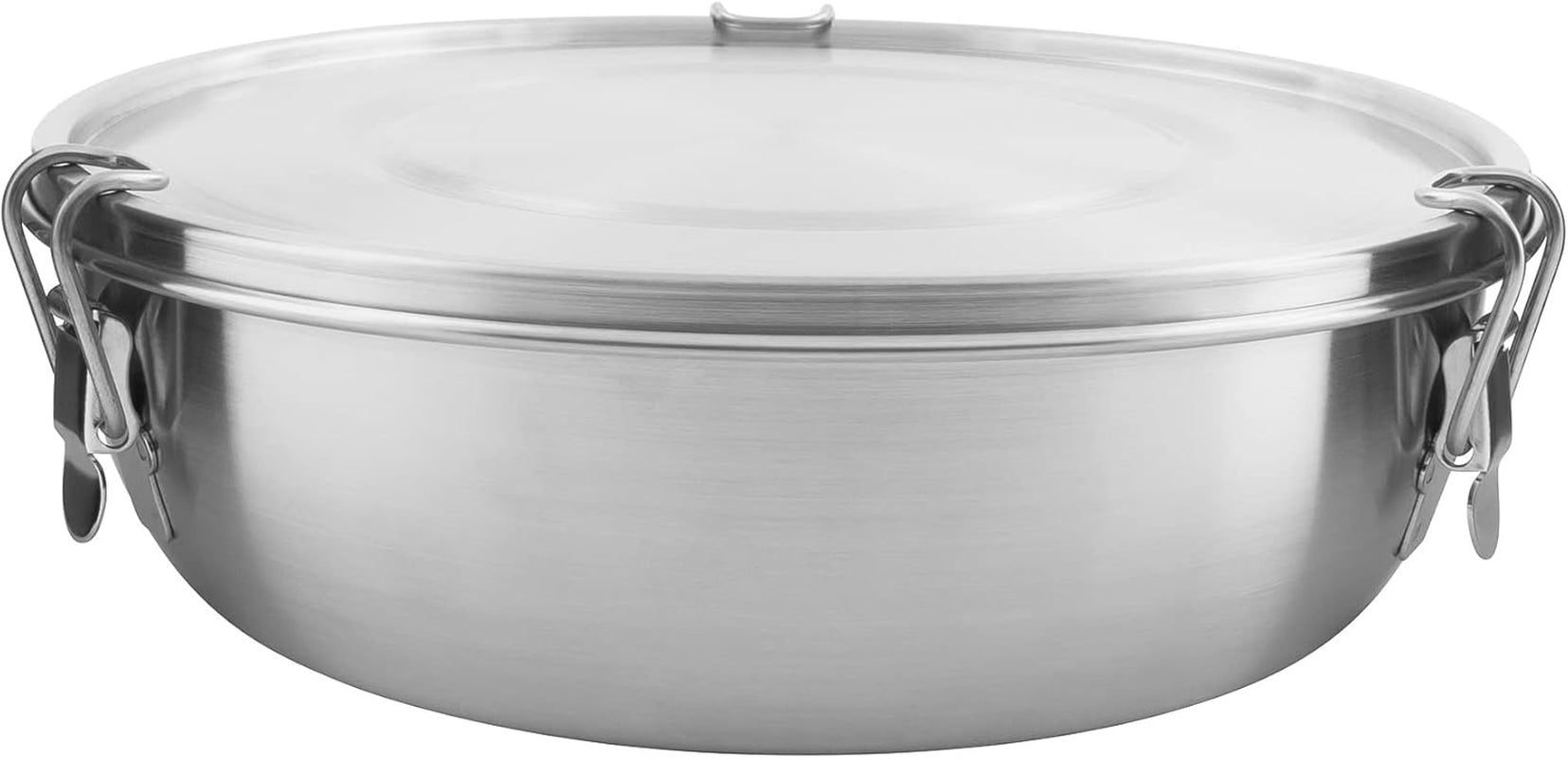 Tatonka Voedselkom - Roestvrijstalen voedselcontainer / kom - Met deksel, bevestigingsclips en volumeschaalverdeling - 0,5L / 0,75L / 1L volume Voedselbewaardozen Naty Shop