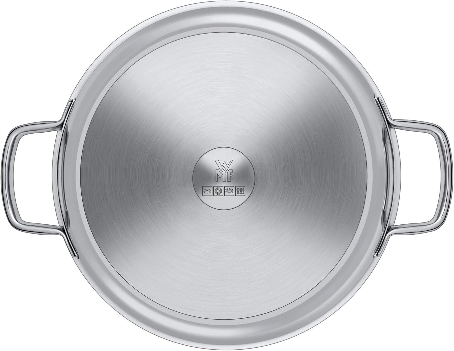 WMF Durado serveer-/braadpan 28 cm inductie, Cromargan gecoat roestvrij staal, keramische coating, ovenvaste potten en pannen Naty Shop