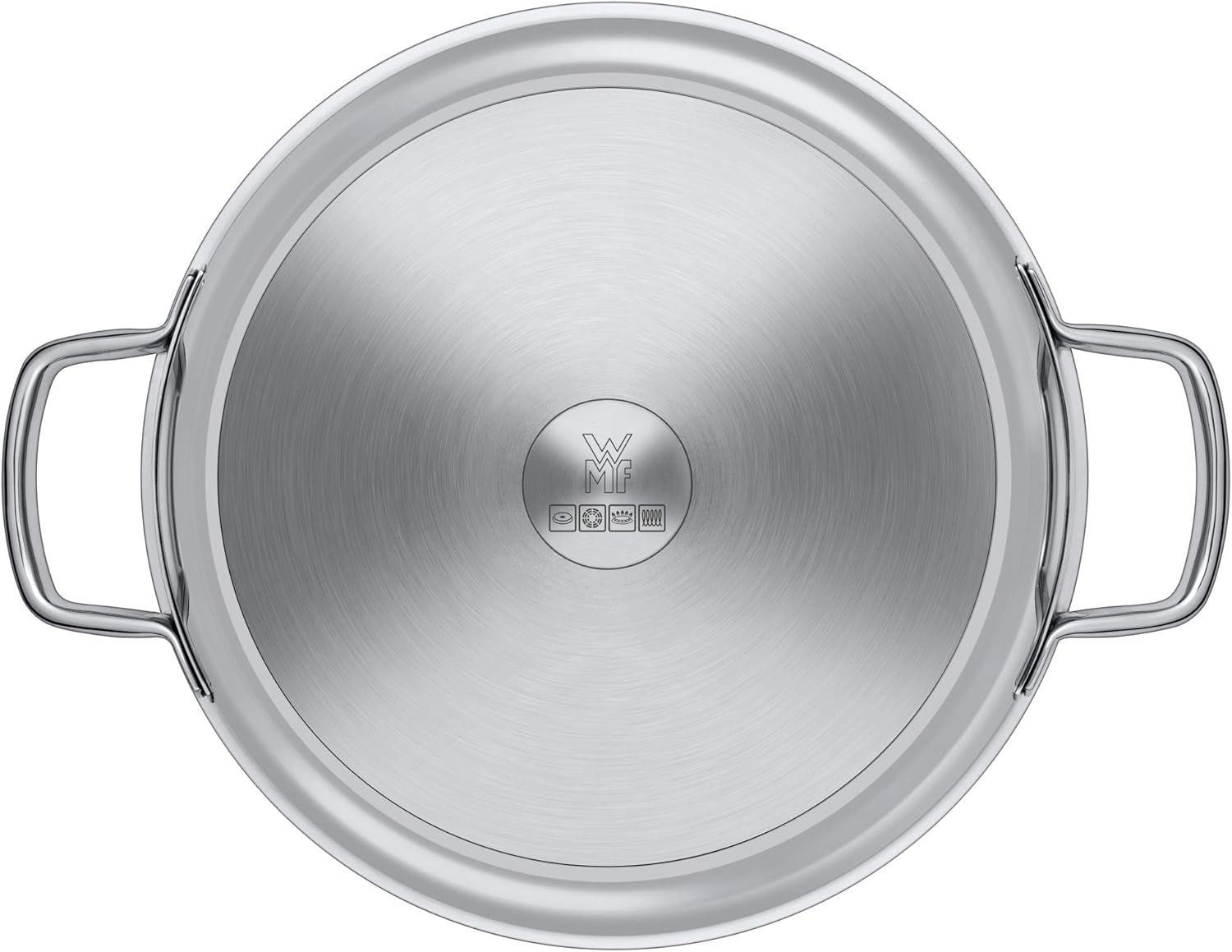 WMF Durado serveer-/braadpan 28 cm inductie, Cromargan gecoat roestvrij staal, keramische coating, ovenvaste potten en pannen Naty Shop