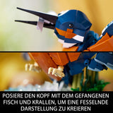 LEGO Icons Kingfisher modelbouwset voor volwassenen, vogelfiguur voor woonkamer of kantoor, huis- en kantoordecoratie, cadeau voor vogelliefhebbers en ornithologen, dames en heren 10331 Bouwsets Besuche in LEGO-Store